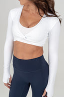 Perform Bolero Twist Top