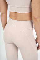 Women’s sculpting Pilates leggings with high waist – side view