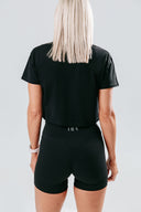 HER Cropped Tee – cropped relaxed-fit women’s t-shirt back view