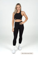 empower activewear set in black - ultimate sustainable athletic set